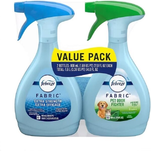 Febreze - Fabric Refresher Pet Odor Eliminator Air Freshener - 27 Oz - 4 Pack